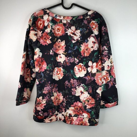 WEEKEND MAXMARA Simona Floral Top - Picture 6 of 7